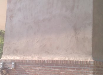 Stucco house in Chevy Chase,
                Maryland