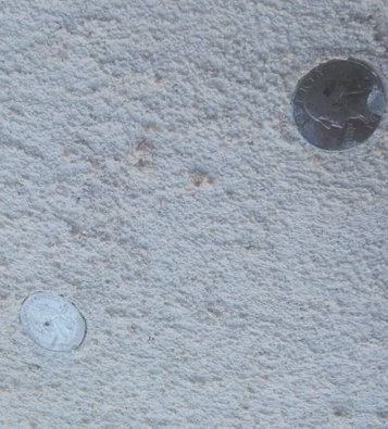 coins on the top of our chimneys