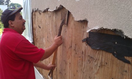 install dryvit,
              total wall, sonneborn
