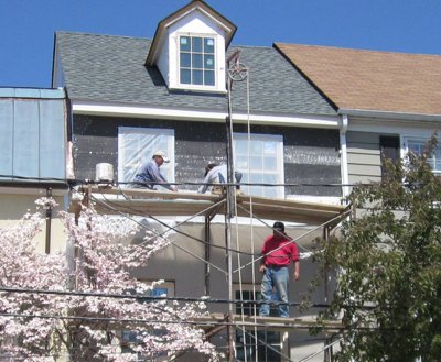 Traditional stucco in Alexandria, Virginia