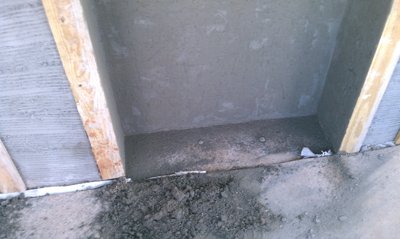Traditional stucco brown coat