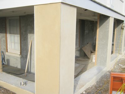Finishing the column
