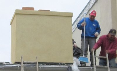 stucco chimney in
                Alexandria, VA