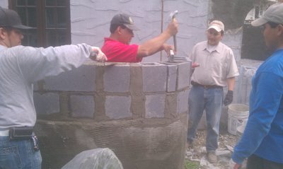 Traditional stucco in the Washington DC area