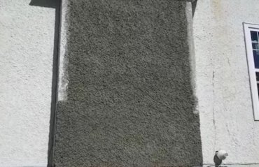 stucco repair in Purcellville, Virginia.</
