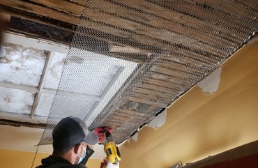 metal lath and plaster in Northeast Washington, DC.