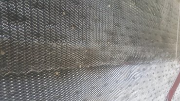 tar paper and self furring metal lath