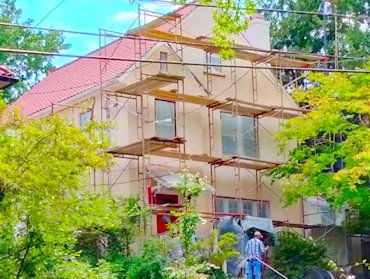 Color matches this house we did on Foxhall Road.