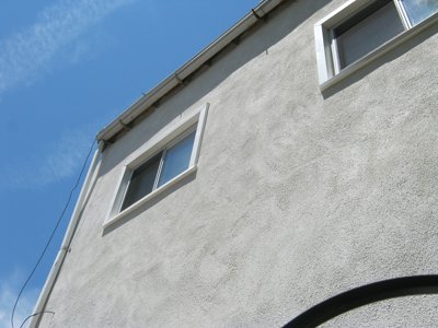 back wall finished