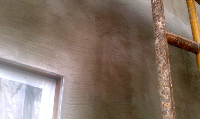 bonding coat on rear wall