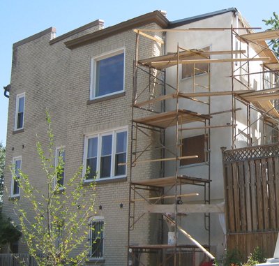 Finished stucco