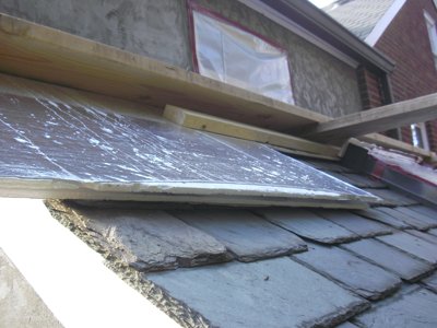 slate roof