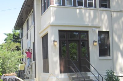 Stucco resurfaced in Washington,
                DC