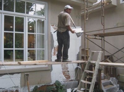 EIFS replaced with stucco