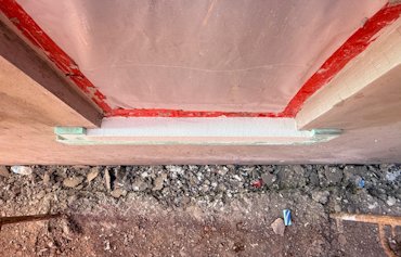 Windows are straight.