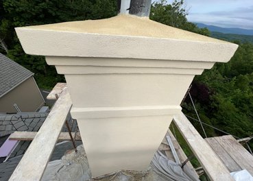 Chimney redone. No way this is going to leak.