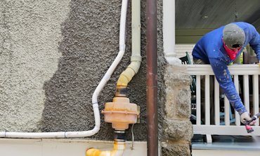 Pebble dash stucco repair in Washington, DC