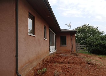 Re stucco in Culpeper County, Virginia.