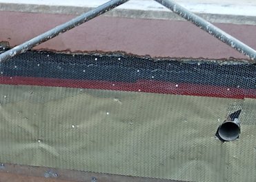 tarpper and metal lath in Culpeper County, Virginia.