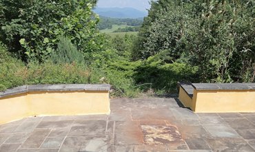 view of the Blue Ridge mountains
