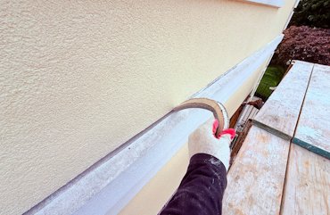 All the bands on this house were water funnels.