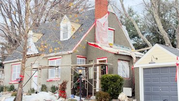 Finished house is like new.