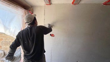>Veneer basecoat plaster.