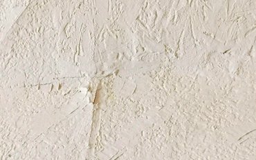 Before: Walls had a rough texture in Falls Church, Virginia