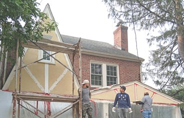 Stucco better than original in Falls Church, Virginia