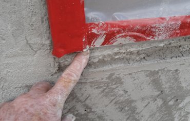 This allows my sill to tuck back behind the drip groove.