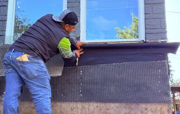 stucco repair in College Park, Maryland.