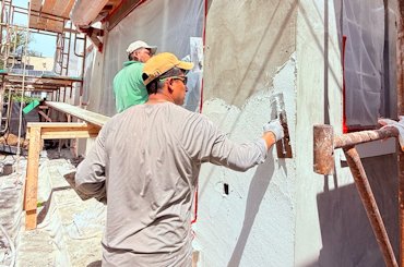 Most finishes are put on from the top down