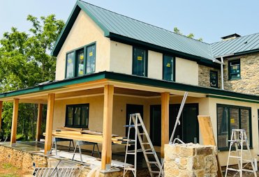 Our finished addition in Middleburg, Virginia.