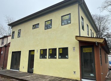 EAL color cement finish in Takoma Park, Maryland.