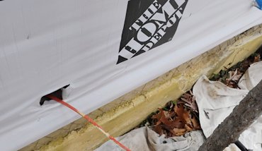 Foundation built to leak.