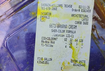 Sherwin-Williams paint tint