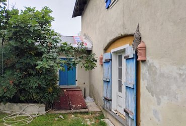 The edges had been patched before