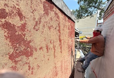 Re stucco in Capitol Hill, Washington, DC