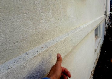 The top is angled down for good water run off.