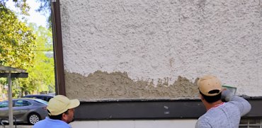 stucco repair in College Park, Maryland.