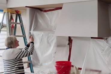 Taking pictures of our work of art