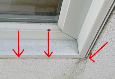 Water ran into the house when it rained in Washington, DC