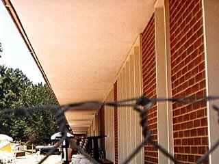 Stucco ceiling at Ft.Myer, Arlington, VA
