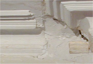 piece is carefully aligned with our new moulding