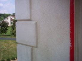 the quoins, jack arches and the bands
