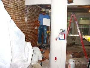 2 coat plaster with the veneer basecoat