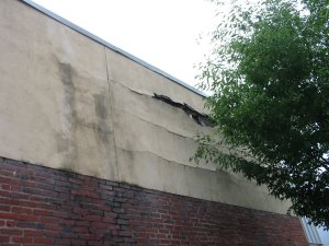 bad roof flashing
