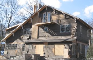 Takoma Park Project had been abandoned for a
              long time before we got here