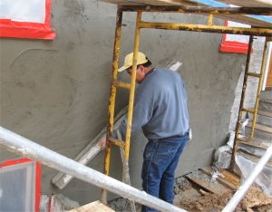 Wall is an honest 3/4" thick