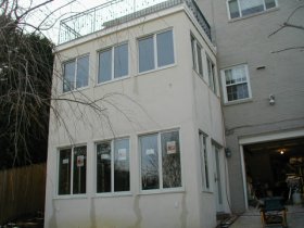 Finish
is white portland,cement and white sand.